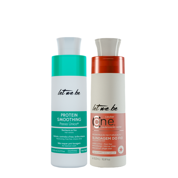 Proteinglättung Einzelschritt | 500 ml + Kauter eine Kauterisierung - Lass mich | 500 ml