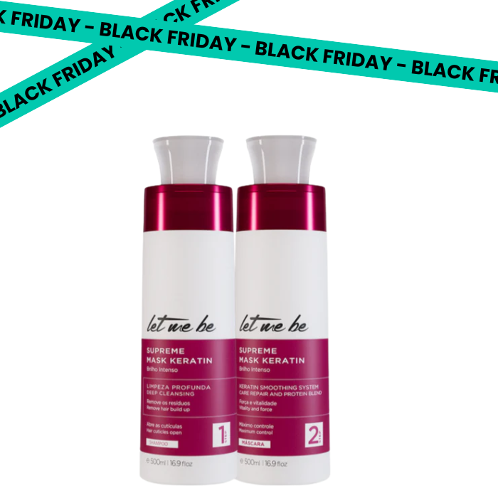 Oberste Glattung Kit Mask Keratin | 2x500ml