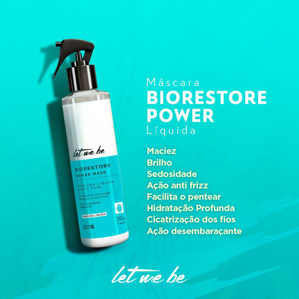 Flüssige Bioestore -Maske - Hydratation und Ernährung | 140 ml