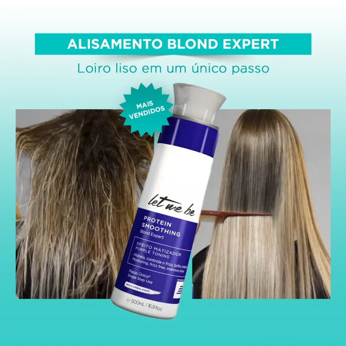 Blonde Expertenschritt -Glattung | 500 ml