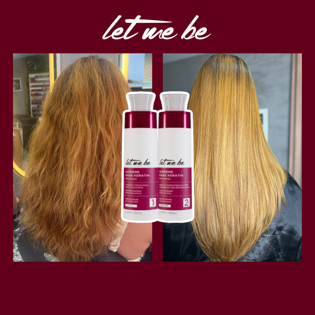 Oberste Glattung Kit Mask Keratin | 2x500ml