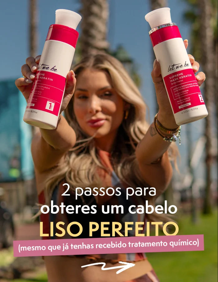 Oberste Glattung Kit Mask Keratin | 2x500ml
