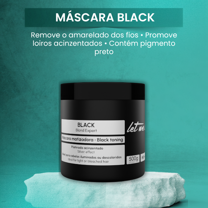 Schwarze Maske - grauer Effekt | 500 g