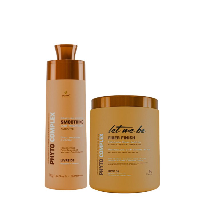 Phyto -Komplex -Glattung | 1L + Phyto Complex Finishing Maske | 1 kg