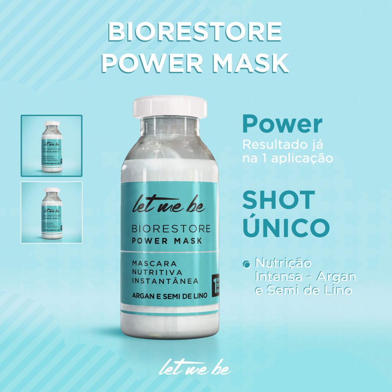 Letbox kit ampoule biorestore power mask | 9x15ml