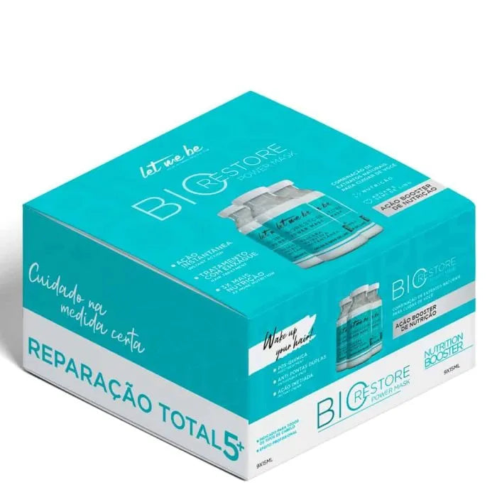 LetBox Kit Ampola Biorestore Power Mask | 9x15ml