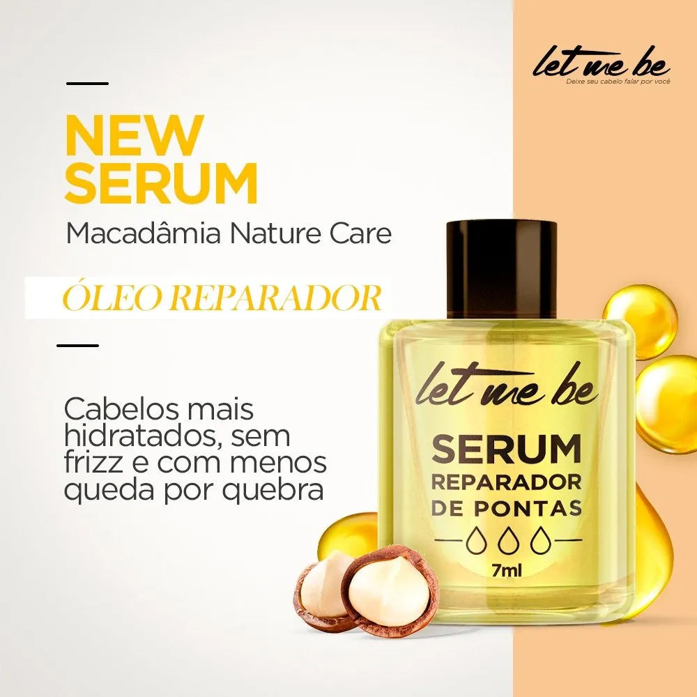 Óleo Reparador De Pontas – Sérum Profissional | 7ml