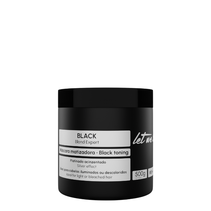 Schwarze Maske - grauer Effekt | 500 g